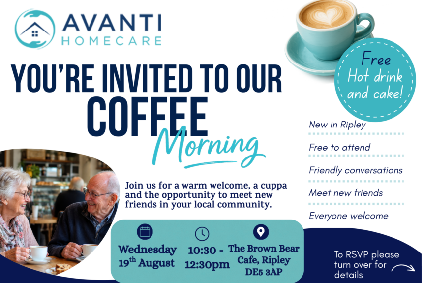 Avanti Coffee Morning (2) Friendship Matters: Why We’re Launching the Avanti Coffee Morning Group
